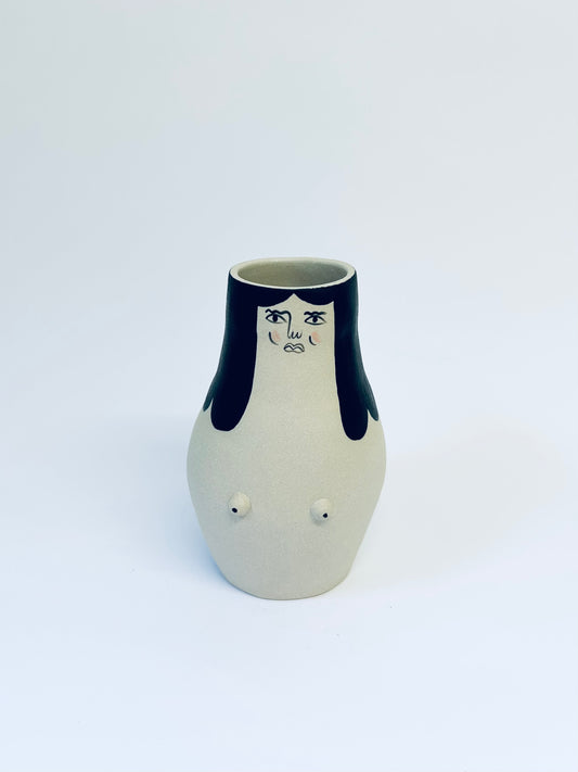 Small Lady Vase white