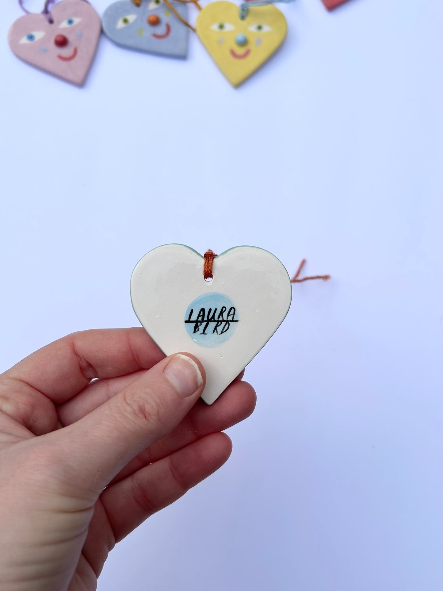 Small Happy Heart Decoration