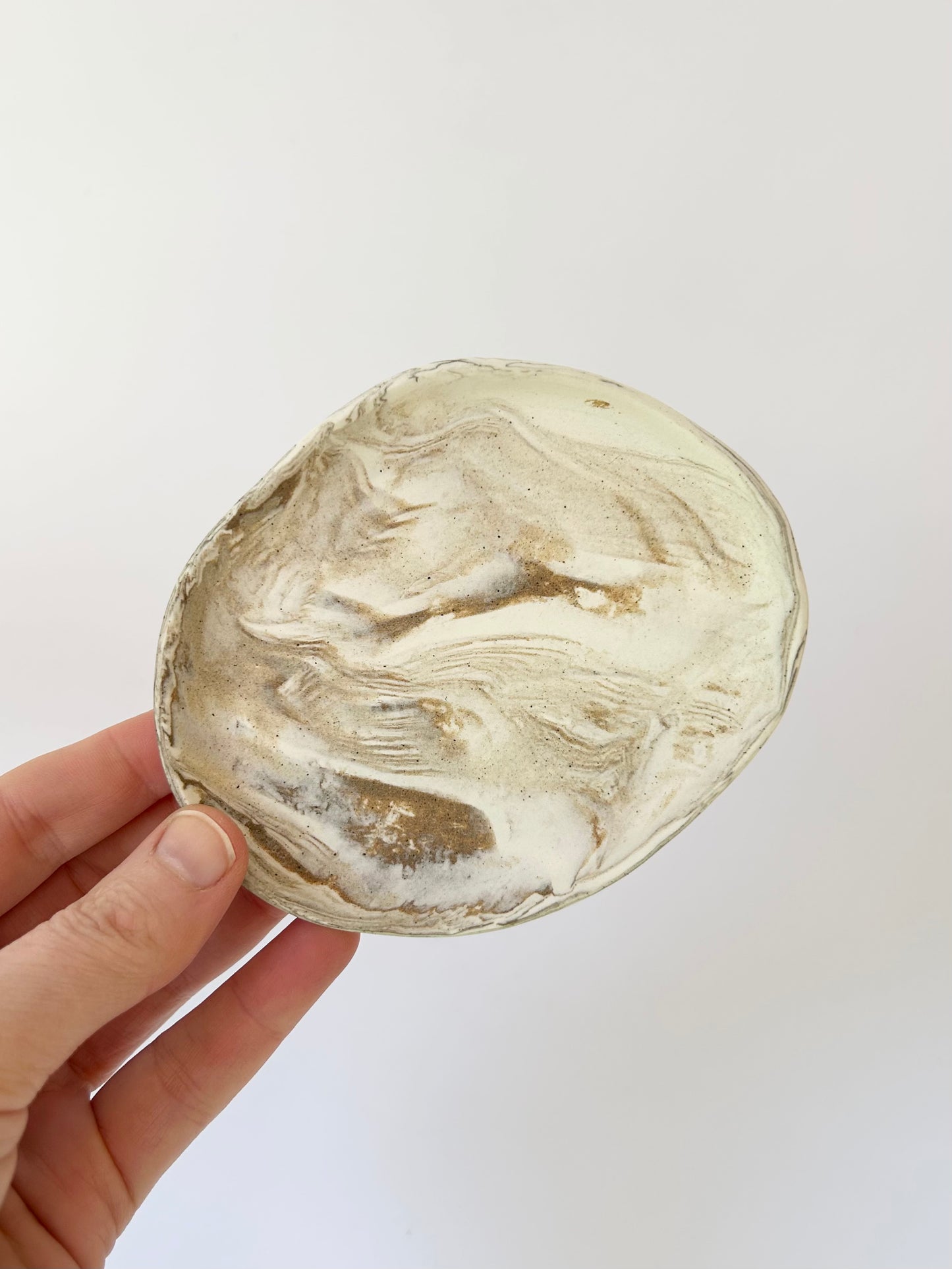 Marbled dish