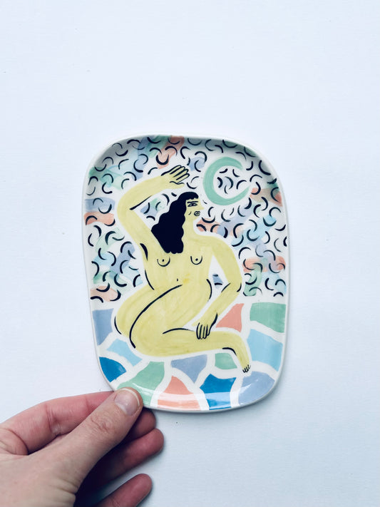 Moon Gazer Plate