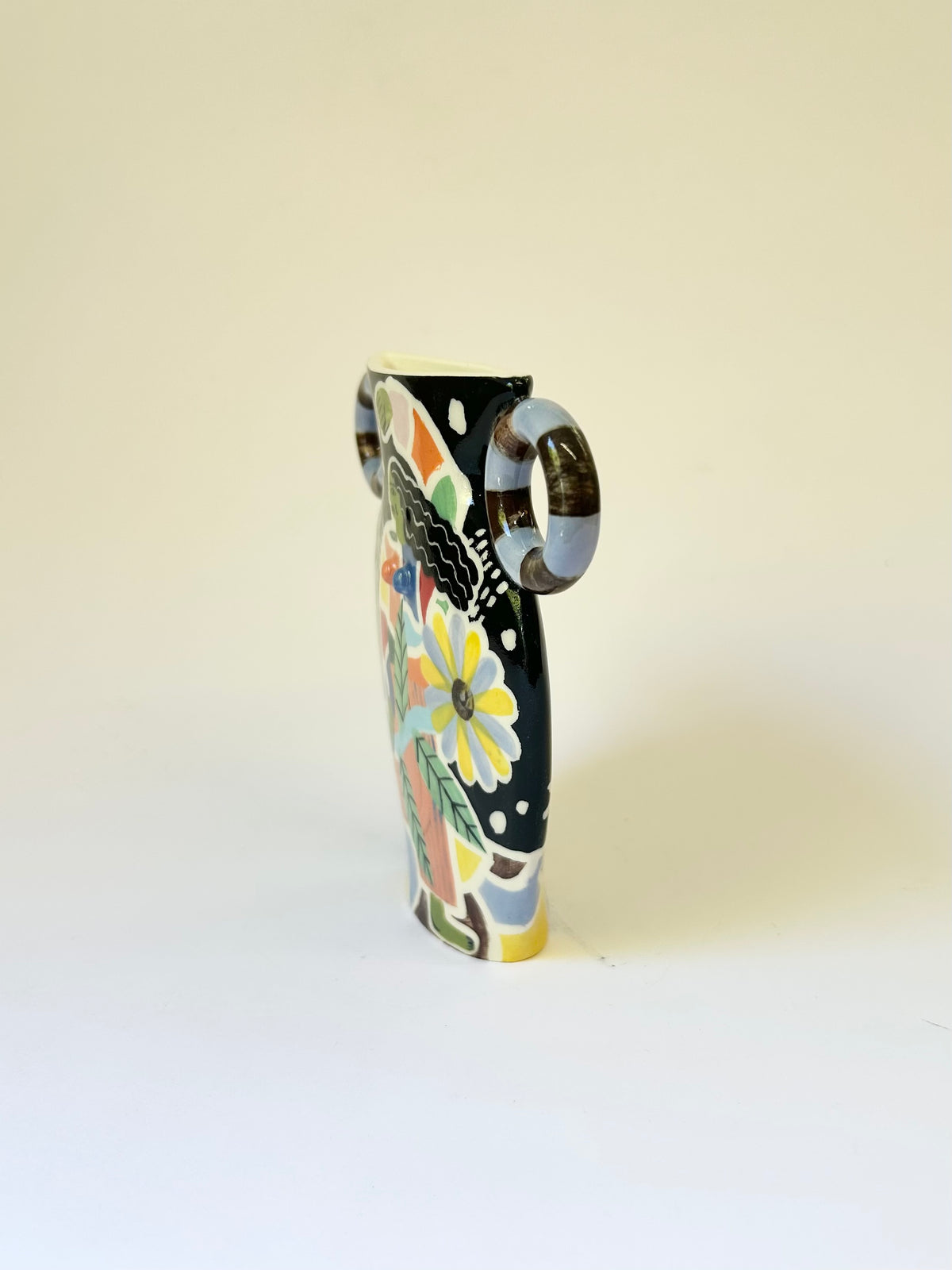 Midnight Flower Power Vase