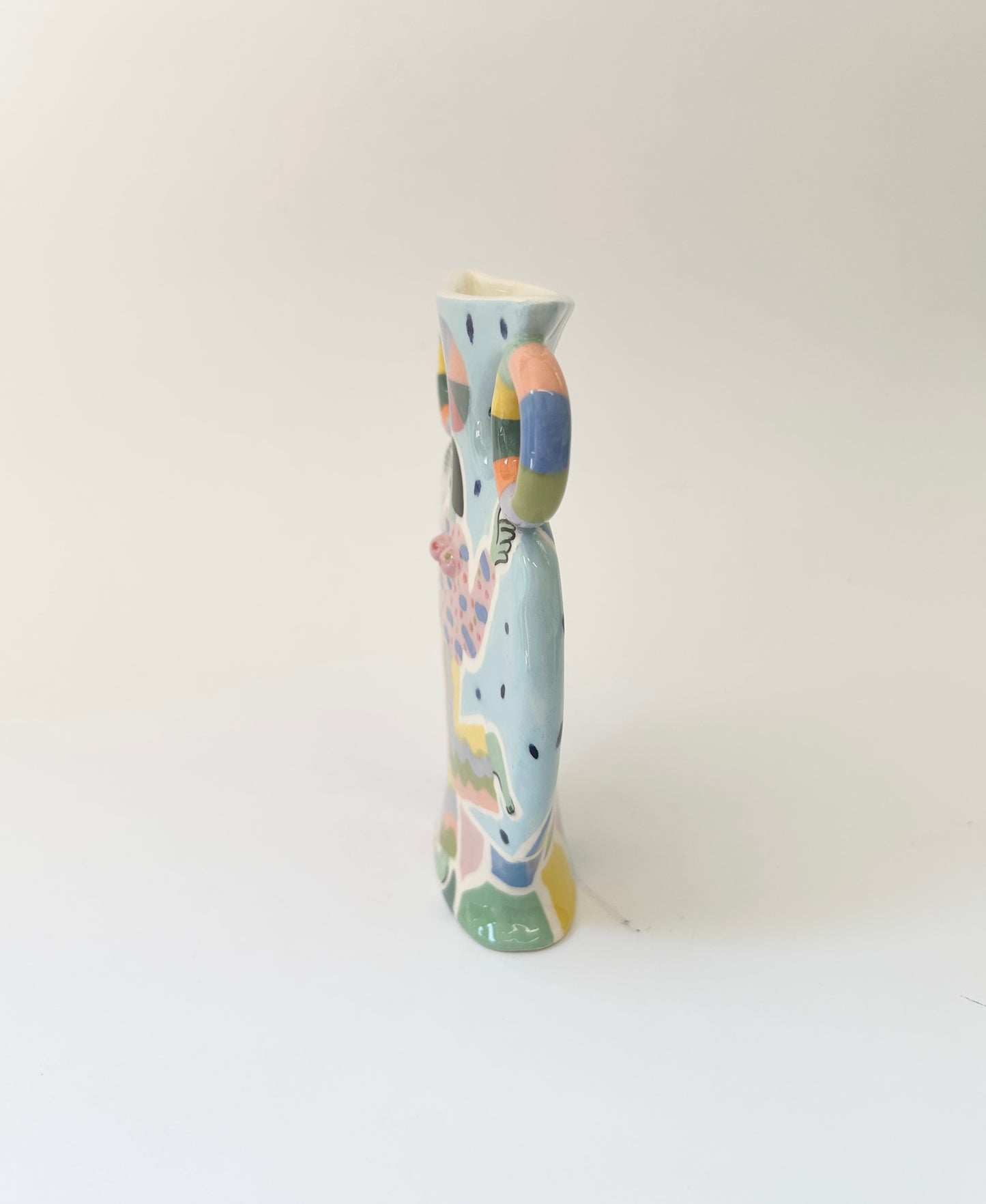 Circus Juggling Act Vase