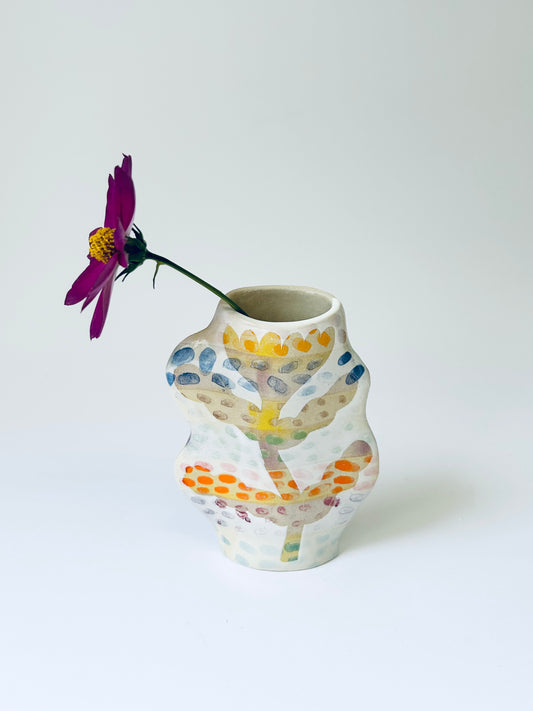 Rainbow Wall vase