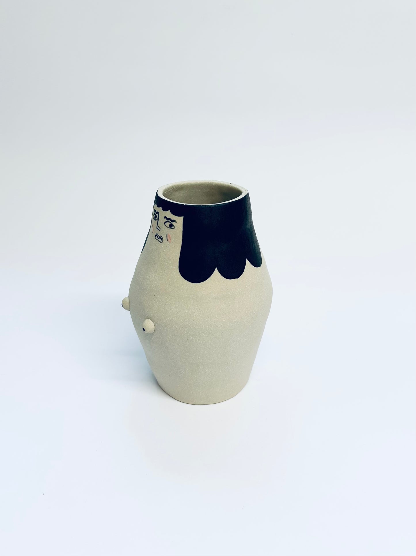 Small Lady Vase White