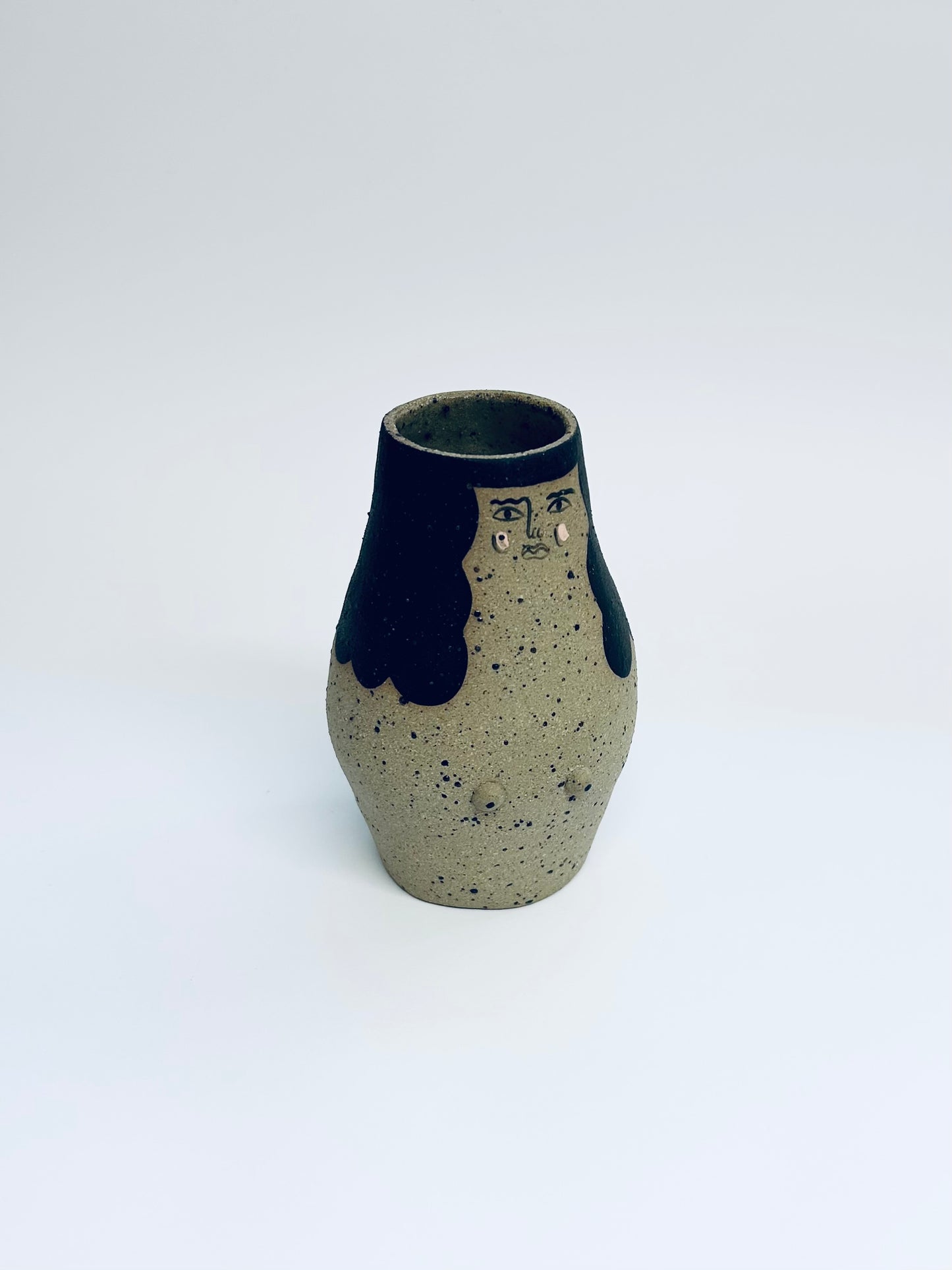 Small Lady Vase Speckle