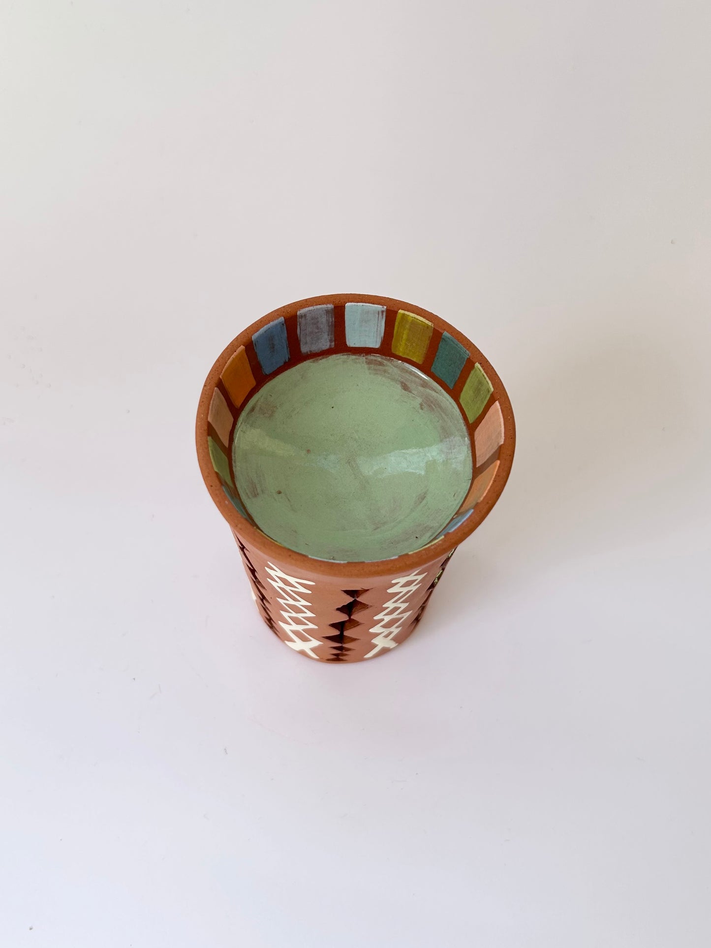 Terracotta oil burner