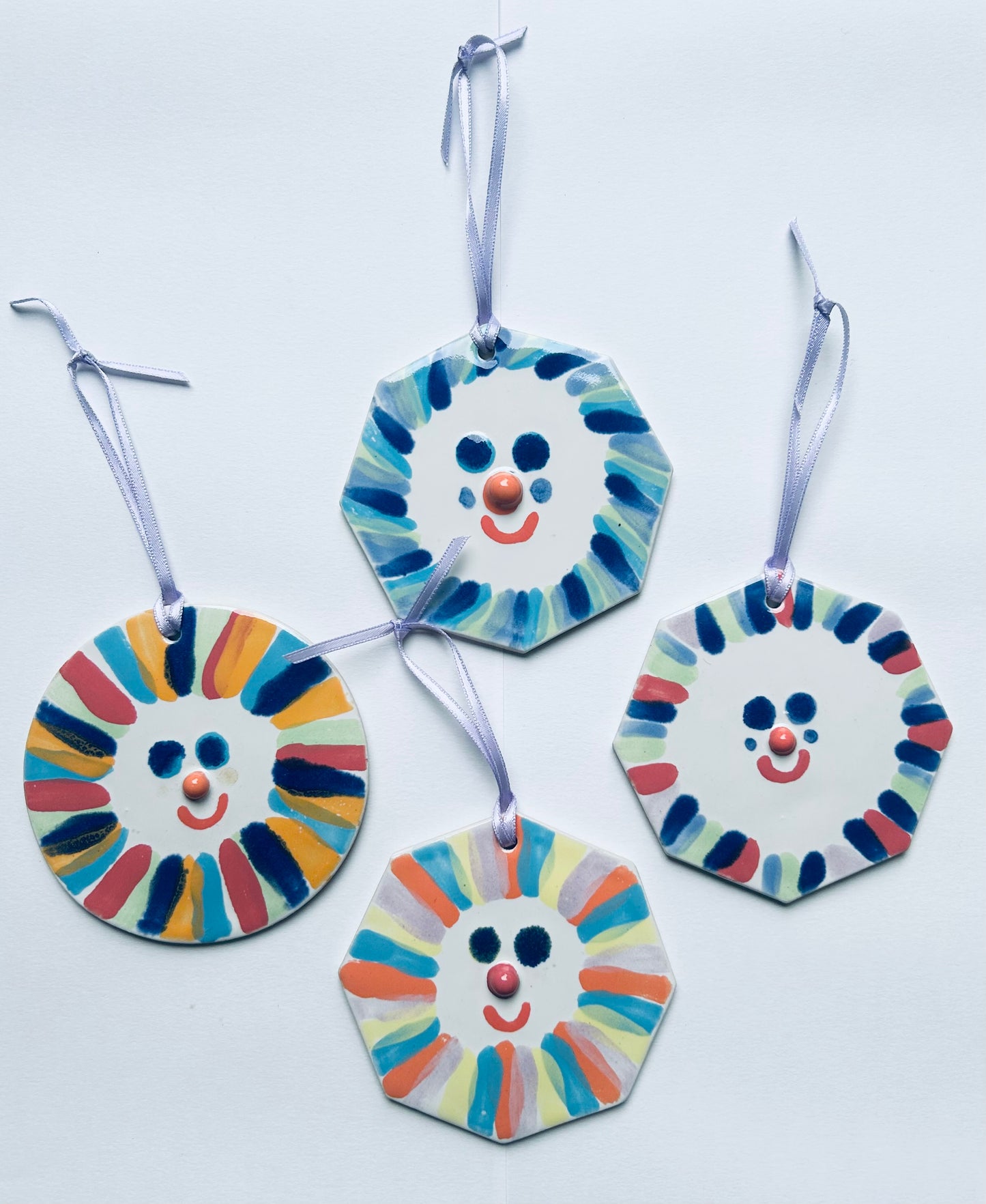 Happy Face Ornaments