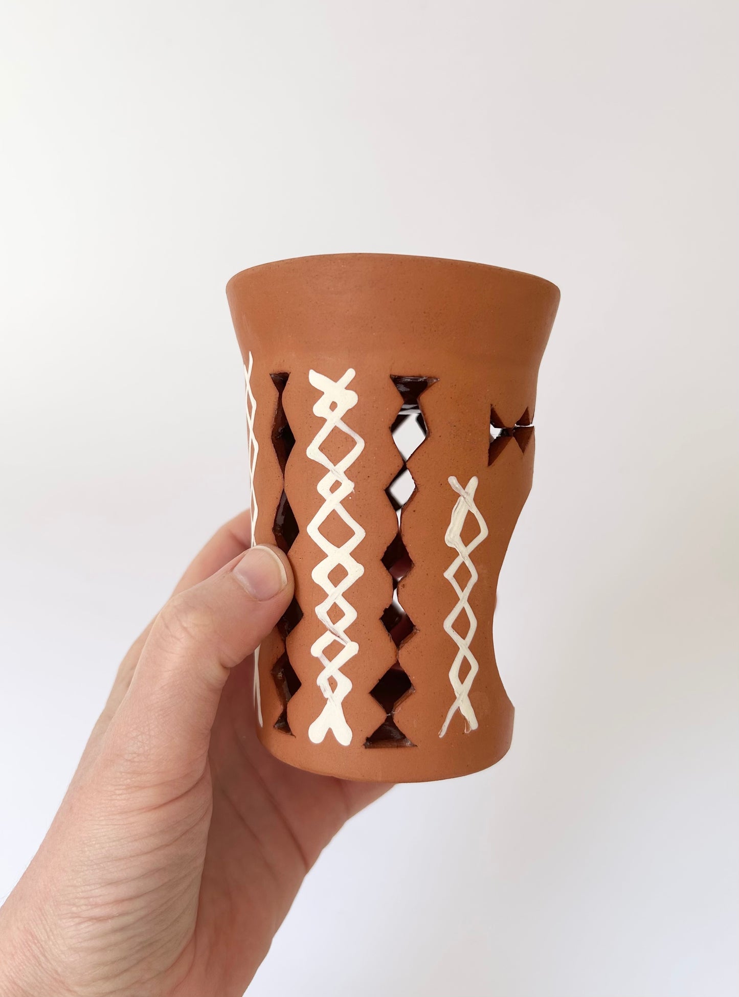 Terracotta oil burner