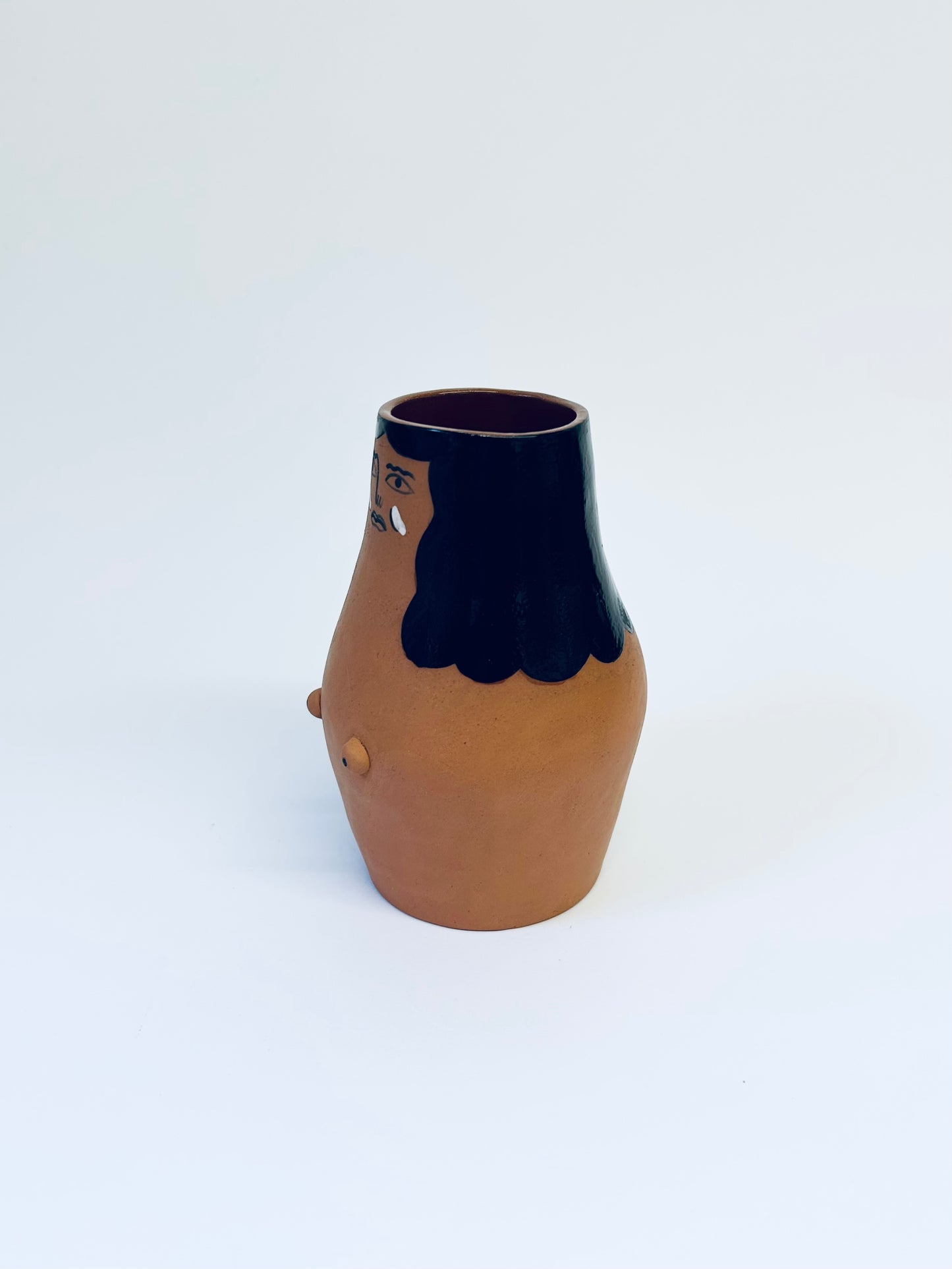 Small Lady Vase Terracotta