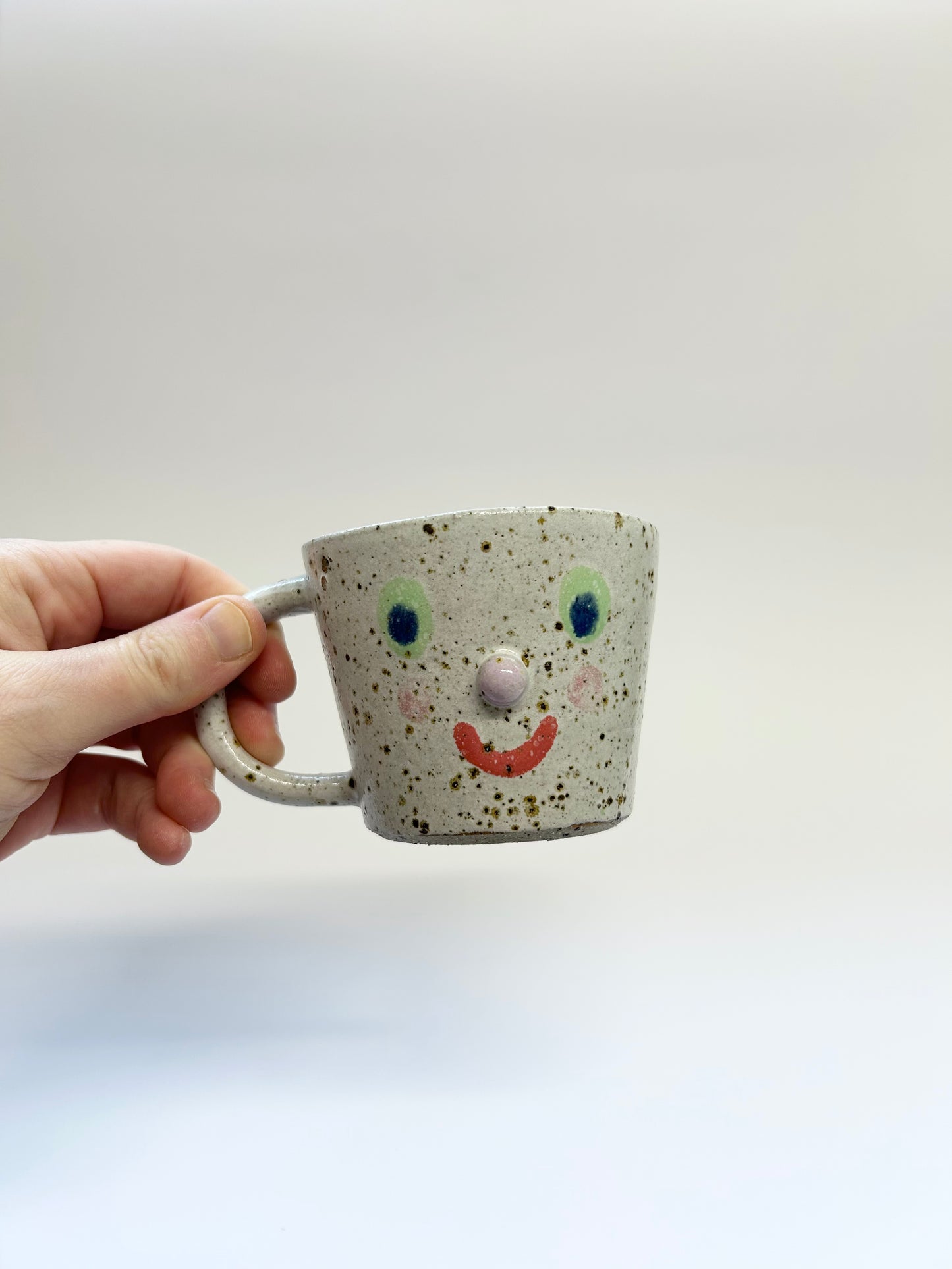 Happy Sad Speckle Cup