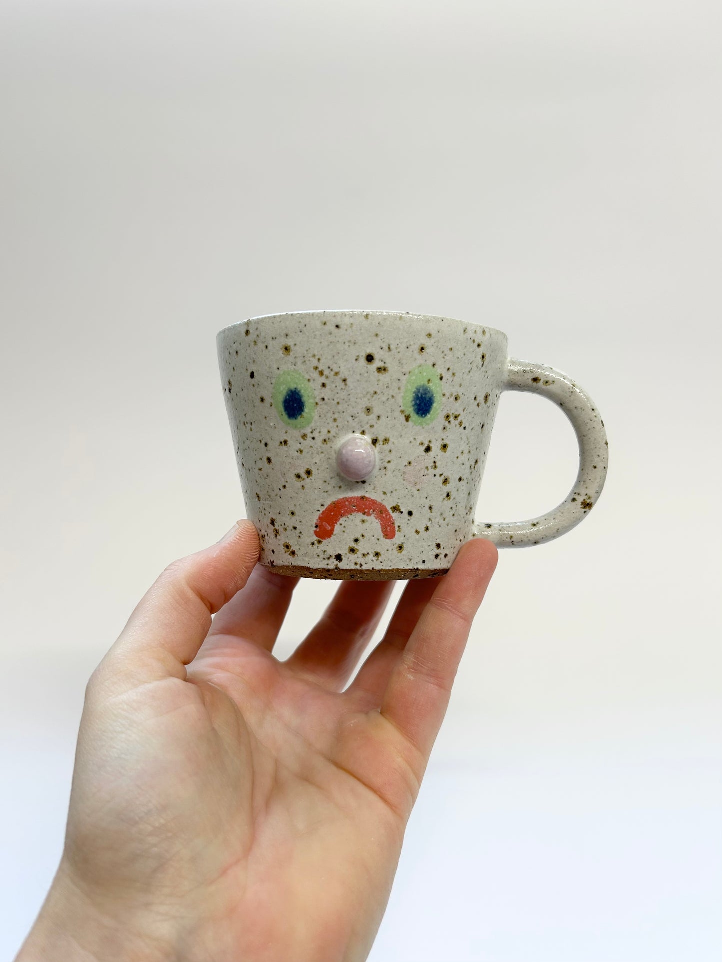 Happy Sad Speckle Cup