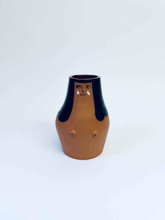 Small Lady Vase Terracotta